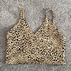 Rare Brandy Melville Cheetah Amara Tank